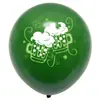 Festival Irlandés Globo Trébol de la Suerte Globo de Látex Decoración Fiesta de San Patricio Arreglo de Globos