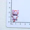 Accesorios de Resina Coloridos Brillantes para Gatitos DIY Hebilla para Zapato con Agujero Pasador de Ropa Tocado Parche Decorativo para Vaso de Agua Material