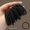 Corda de Telefone Azul Sal Marinho Sem Costura Elástico de Cabelo 2026 Novo Estilo Corda de Cabelo Elástico para Mulheres Prender Cabelo Alta Elasticidade Durável Corda de Cabelo Acessórios de Cabelo