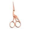 Tijeras Retro en Forma de Grulla de Acero Inoxidable, Corte de Hilo de Bordar, Tijeras de Costura, Tijeras para Bolsitas de Té, Tijeras de Bordar en Forma de Grulla