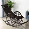 Sillón mecedor reclinable silla para persona perezosa siesta sala de estar balcón reclinable persona perezosa puede reclinarse puede dormir silla de ocio silla mecedora para ancianos