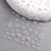 Pegatinas para Uñas de Lazo de Fuegos Artificiales Adhesivas Planas Estampado en Caliente Fuegos Artificiales Plateados Pegatinas de Arte para Uñas DIY Joyería Estilo Dh