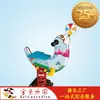 Caballo mecedor con diseño de foca de dibujos animados, Caballo mecedor de resorte para jardín de infantes, Instalaciones de juego al aire libre para niños en la comunidad