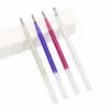 Ropa Pluma de Marcado Desaparecible de Alta Temperatura Repuesto Cuero Textil Marcado Pluma de Desaparición Automática Azul Rojo Planchado Calentamiento Decoloración Repuesto