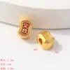 El nuevo producto para ser No. 1 aprobaré el examen y firmaré el brazalete de accesorios DIY azul ardiente tocado material con cuentas