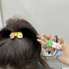 Nicho caricatura lindo creativo cuerda para la cabeza 2025 nueva banda de goma de alta gama para el cabello hermoso anillo para el cabello de primavera y verano