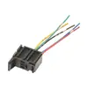Relé Automotriz Enchufe Morado Múltiples Orificios Conector de Arnés de Cableado Automotriz Enchufe para Relé Automotriz Conector Combinable