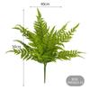Simulación de Diseño de Sistema Zen Forest Helecho Planta de Hoja Persa Planta de Interior Simulación Decoración de Pared de Planta Espárrago de Simulación