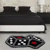 Tapete de chão para jogo de dados de cashmere temu transfronteiriço tapete de entrada de casa tapete de banheiro absorvente de flanela