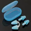 Tapa Nasal de Silicona Suave Anti-asfixia para Natación, Tapa Nasal para Niños, Pinza Nasal Profesional para Natación, Kit de Equipo de Natación para Adultos