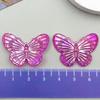 Venta al por mayor transfronteriza Barroco Lindo Mariposa Accesorios Crema Pegamento Accesorios Joyería de Resina DIY Collar Pulsera Colgante