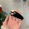 Pasador de Ganchillo de Lana Hecho a Mano DIY Orejas de Conejo Lindas Pasador Estéreo de Hierba Flor Pasador BB de Lana Hecho a Mano
