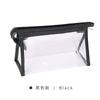 Estuche Transparente de Dibujos Animados Bolsa de Almacenamiento de Gran Capacidad para Niña Bolso Cosmético Triangular Simple Estilo Japonés para Mujeres Estilo Ins
