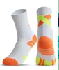Meias de Basquete Masculinas com Fundo Atoalhado Espessas Práticas Antiderrapantes Esportivas Profissionais Adulto Estudante Meia Atoalhada de Cano Médio Fabricante Atacado