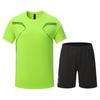 Lote directo de fábrica 2023, camiseta de manga corta con cuello redondo de verano, ropa deportiva informal para hombre, ropa transpirable para correr y fitness, estampado