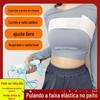 Cinto de espartilho de corrida anti-shake feminino peito pós-operação bandagem fixa esportes de salto alto elástico pular corda à prova de choque peito pressionando cinto
