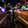 Lámpara de manillar para coche de carretera de montaña, tapón de lámpara, señal de giro de advertencia para ciclismo en bicicleta, tapón de lámpara de aleación de aluminio para manillar de bicicleta