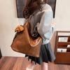 Bolso Retro para Desplazamiento de Gran Capacidad para Mujer Primavera Verano 2025 Nuevo Casual Casual Bolso Balde Nicho Moda Bolso de Hombro