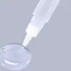 Pegamento hecho a mano pegamento de alcohol rama pequeña diy 6ml no tejido transparente 10ml 15ml botella de punta fina con tapón interior pegamento de alcohol