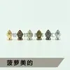 Abacaxi flecha de cobre beleza banho acessórios tampa de parafuso de lustre luminária de mesa europeia luminária de vela acessórios de iluminação de piso