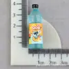 Kit DIY Caseiro Acessórios de Resina Água Mineral Chaveiro Cola Creme Garrafa de Vinho Garrafa de Refrigerante Material para Capa de Celular
