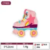 Parches bordados de dibujos animados, varios estilos disponibles para compra al por mayor, parches de bordado 3D para ropa y bolsos, accesorios decorativos DIY al por mayor