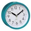 Despertador Redondo Grande de Plástico con Función de Repetición, Luz de Atenuación de Cuatro Niveles, Alarma de Pitido, Adecuado para Hoteles y Hogar, Estilo Minimalista Moderno Simple