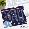 Tapete de Mesa Simples Estilo Garota Tecla de Atalho Fofo Escritório Desenho Animado Animação Escritório Tamanho Pequeno Mouse Pad Portátil
