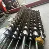 Tornillo Transportador de Acero Inoxidable 304/316 Eje Mezclador de Paletas Varilla Transportadora Resistente al Desgaste Transportador de Barrena Continua Paleta Engrosada