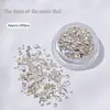 Paquete de material para manicura 2024 primavera y verano nuevo estilo mono mismo estilo hacha Corazón Torcido Cristal K9 diamante flash manicura al por mayor