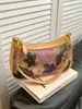 Bolso de Hombro para Mujer con Bordado de Lentejuelas Estilo Nacional de Diseño de Nicho Transfronterizo Bolso de Axila Tendencia Coreana para Mujer