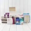 Cajas de Empaque Cosmético con Ventana, Cajas de Color Dorado Personalizadas, Cajas de Color para Llevar, Cajas de Papel para Alimento de Mascotas, Cajas de Color para Mascarillas Láser
