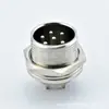Enchufe de aviación roscado extendido de una muesca Conector enchufe de enchufe de socket roscado macho Gx16 Socket de 2 a 10 núcleos
