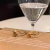 Anillo Planetario de Piedra Ojo de Tigre Vintage para Mujer, Anillo de Dedo Índice de Lujo Ligero de Gama Alta, Accesorio de Anillo Abierto con Diseño de Nicho