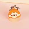 Llavero de dibujos animados estilo coreano llavero de goma blanda de PVC Corea del Sur lindo pequeño regalo de silicona colgante accesorios de pegamento