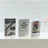 Libro Falso Minimalista de Ciudad Famosa Plegable Adorno de Libro Decorativo Decoración Suave Sala de Modelos Estantería Modelo de Escritorio