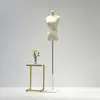 Mannequins de Vitrine para Loja de Roupas, Meio Corpo Feminino para Vestido de Noiva, Suporte de Exibição, Mannequim Feminino de Corpo Inteiro, Prateleira
