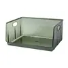 Caja de Almacenamiento de Cosméticos de Escritorio de Lujo Ligero para Dormitorio y Uso en Casa, Canasta de Almacenamiento Acrílica de Gran Capacidad para Mascarillas Faciales, Productos para el Cuidado de la Piel y Joyería