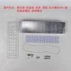 Kit de módulo de luz de inundación, luz de túnel King Kong negra, reflector impermeable para exteriores, 150 W, 200 W, recto de fábrica, x20