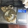 Listagem personalizada de liga MK banhada a ouro fábrica produz liga de zinco pendente de bagagem desenvolvimento de joias fivela de joias popular
