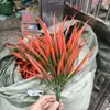 Amazon Transfronterizo Halloween Enredadera de Flores Artificiales Eucalipto Hoja Persa Decoración de Fiesta Flor de Camelia