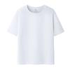 Camiseta Pesada Masculina Manga Curta 2023 Nova Verão Algodão Manga Meia Manga Tamanho Grande Solta Masculina Camiseta Branca Pura