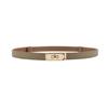 Cinturón de Piel Genuina Versátil para Mujer en Stock para Trajes y Pantalones, Estilo Gabardina Ceñidor de Cintura, Cinturón Fino de Piel, Cinturón Fino con Hebilla en H, Estilo Lujo Ligero