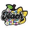 Día del Maestro Hebilla Decorativa Desmontable de Goma Suave de PVC Accesorios para Zuecos Escolares DIY Transfronterizo En Stock