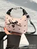 Mini Bolso de Mano para Mujer 2025 Nueva Moda Super Popular Bolso de Hombro con Lazo Casual Bandolera Bolso Pequeño
