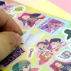 Novas Adesivos Fofos de Meninas Caçadoras de Kpop para Crianças Adesivos Laser Guka para Caderno Adesivos Decorativos de Aparência Elegante
