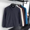 Nueva Chaqueta Cardigan de Lana Polar con Cuello Alto para Otoño e Invierno, Abrigo Cardigan Sudadera Engrosado y Cálido