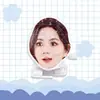 Chen Jiahua ELla Caminando Robot de Acrílico de Cuerda Figura de Merchandising de Celebridad Personalizable