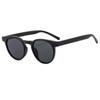 Lentes de Sol Negros para Mujer, Lentes de Sol Anti-UV Ins de Gama Alta 2024 Retro para Conducir, Protección Solar, Modernos, para Cara Redonda