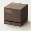 Caixa Presente Clamshell para Cosméticos Caixa Presente Personalizada Pequena Lote Flip-Top Embalagem Souvenir para Skincare Caixa de Presente